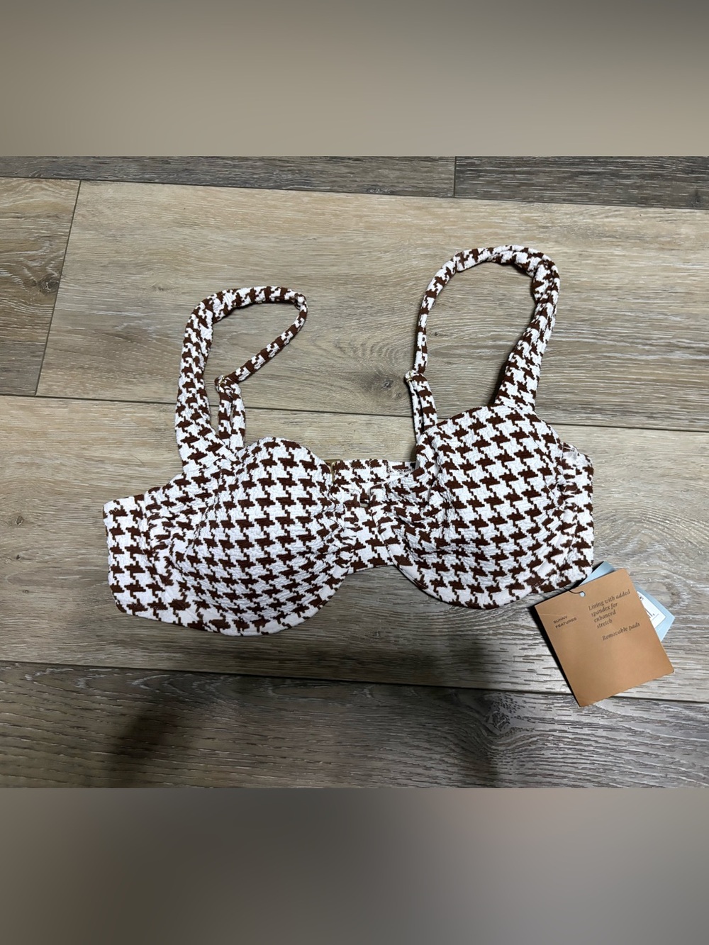Shade and Shore Women’s Bikini Top Small New with Tags